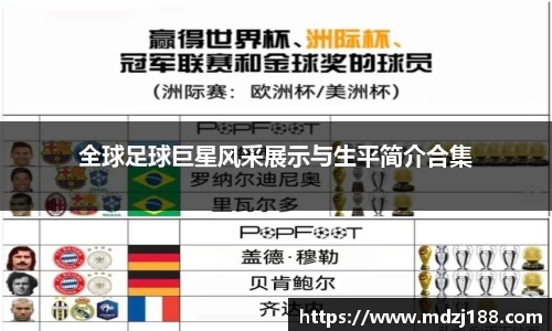 全球足球巨星风采展示与生平简介合集